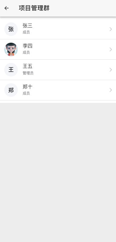 Ionic 群成员